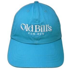 BOCO Gear Baseball Cap Blue OSFM Old Bill's Fun Run Jackson Hole Slideback Hat